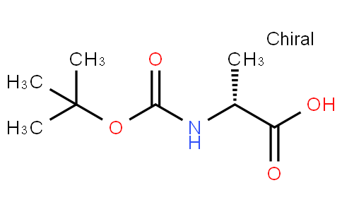 81020 - (2R)-2-[(2-methylpropan-2-yl)oxycarbonylamino]propanoic acid | CAS 7764-95-6